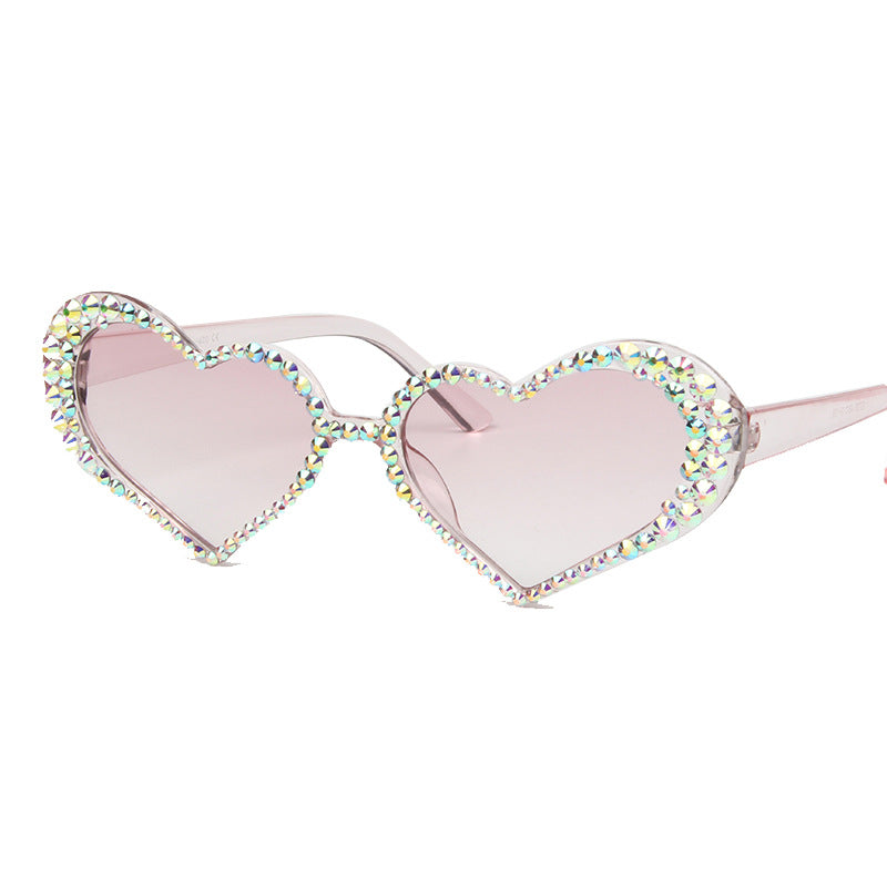 RETRO VINTAGE LOVELY HEART SUNGLASSES