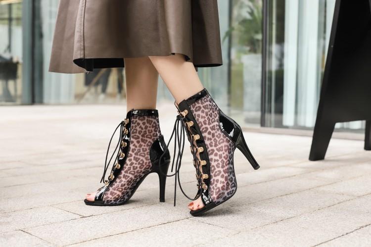 Buy GenericBasic Dancing Heels Dance Shoes For Classes Latin Strip  Highheels Lace Up Front Black Stiletto Peep Toe Heeled Boots 10cm - 3.9inch  Online at desertcartINDIA